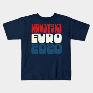 Hrvatska / Euro 2020 Football Fan Design Kids T-Shirt